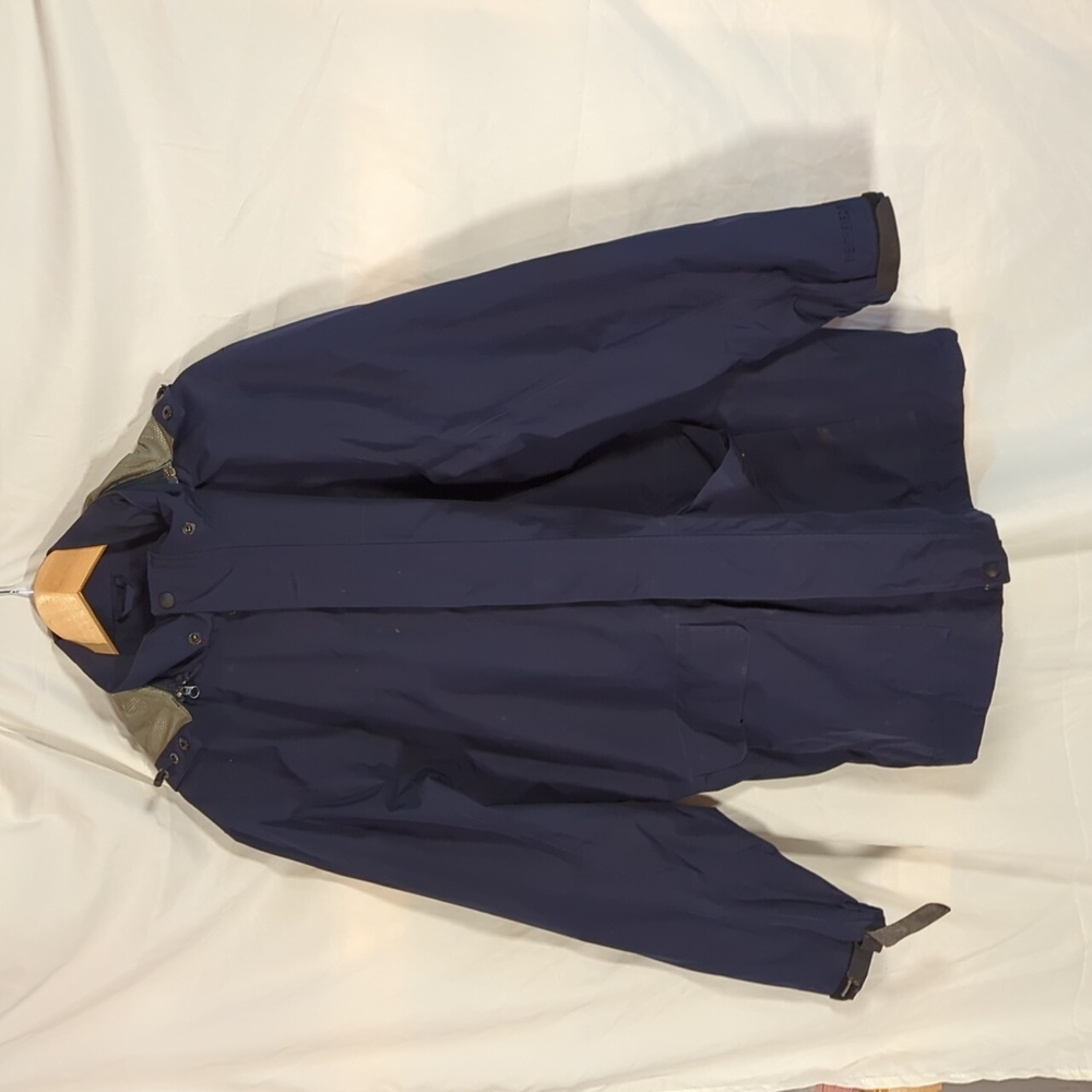 Eddie Bauer WeatherEdge Protection Easy-Care blue coat heavy duty weather proof